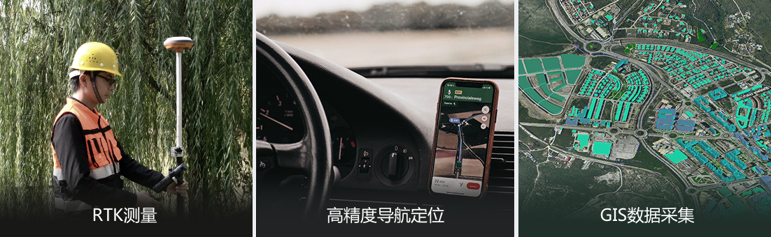 適用于RTK測量、高精度導(dǎo)航定位、GIS數(shù)據(jù)采集